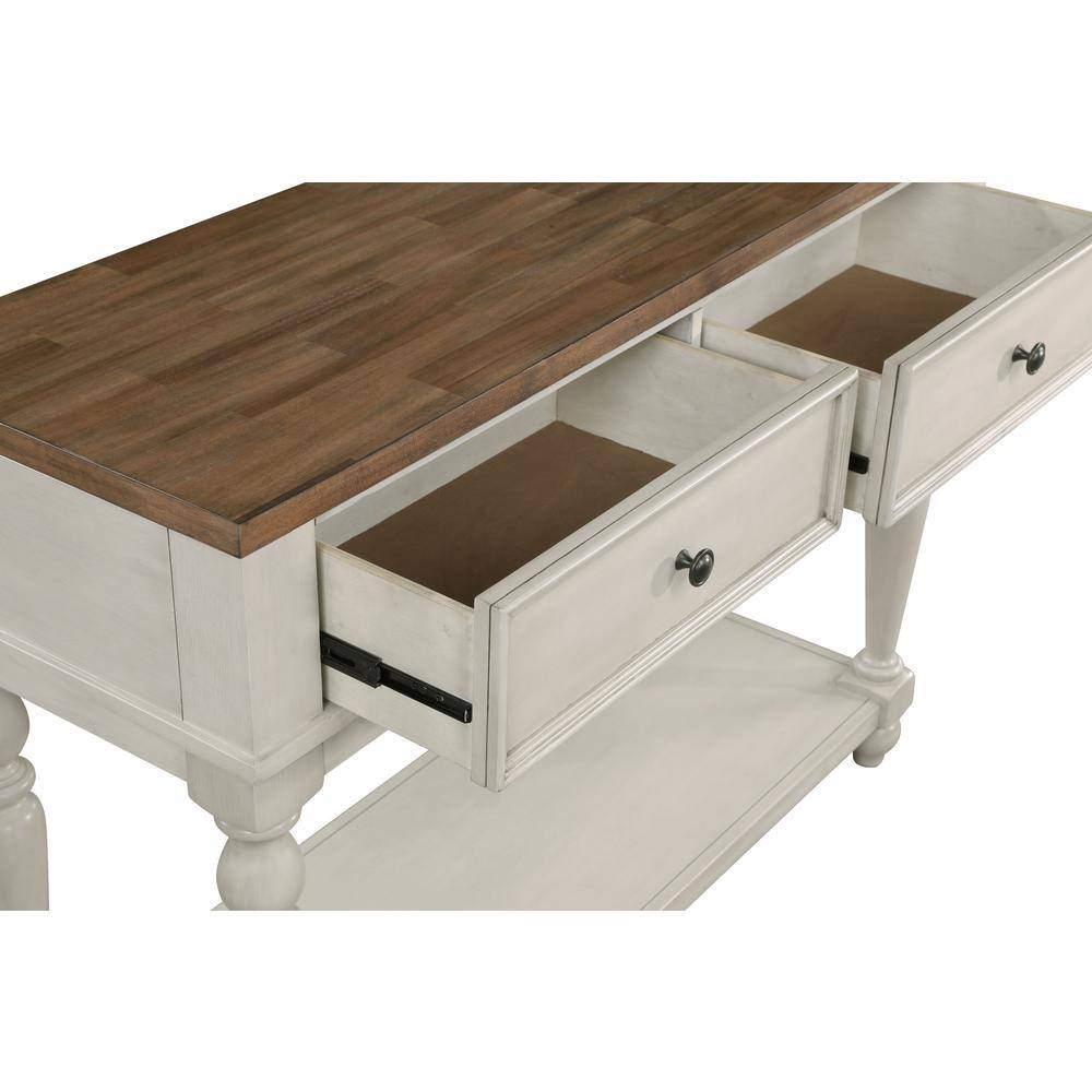 Alt View 2. New Classic Furniture - Jennifer Sideboard - White.