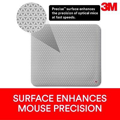 Precise™ surface enhances the precision of optical mice at fast speeds.  
SURFACE ENHANCES MOUSE PRECISION