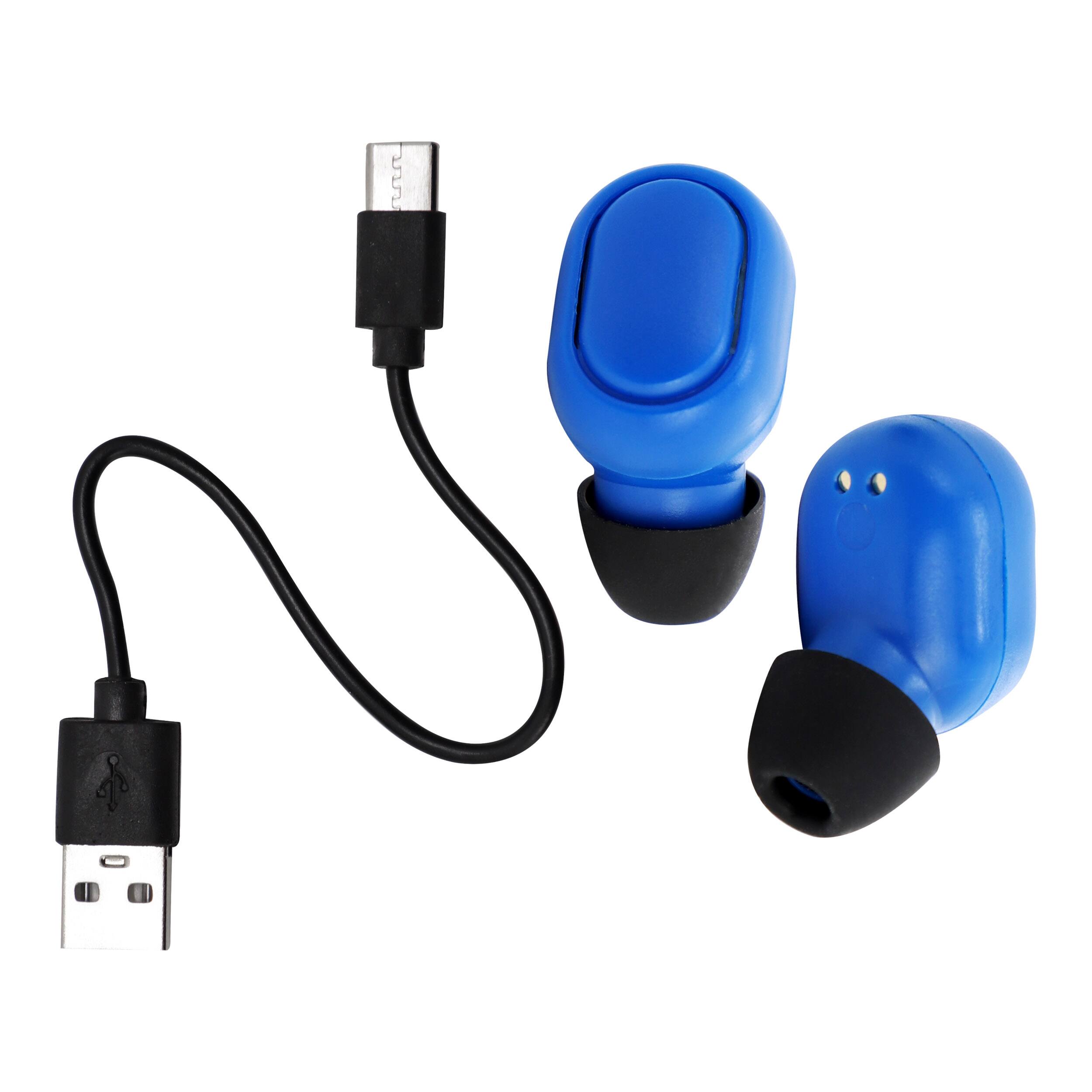 Alt View 2. Sakar - Sakar - Sonic the Hedgehog Sonic True Wireless Bluetooth Earbuds in Blue - Blue.
