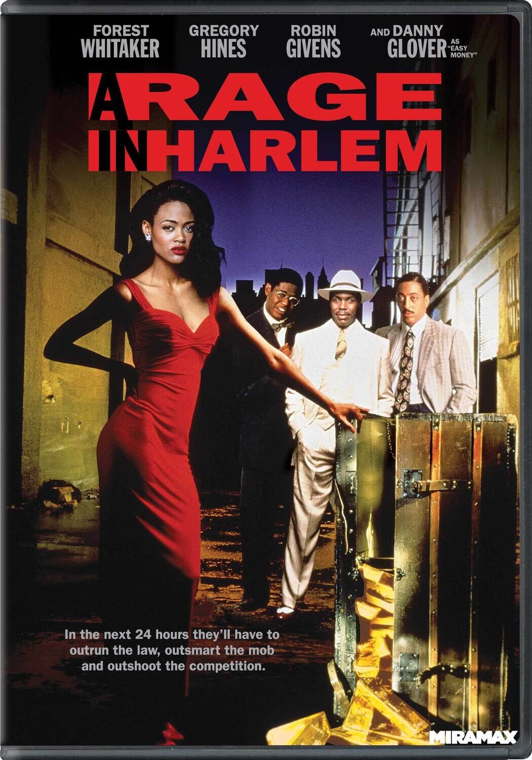 Front. A Rage in Harlem   - DVD.