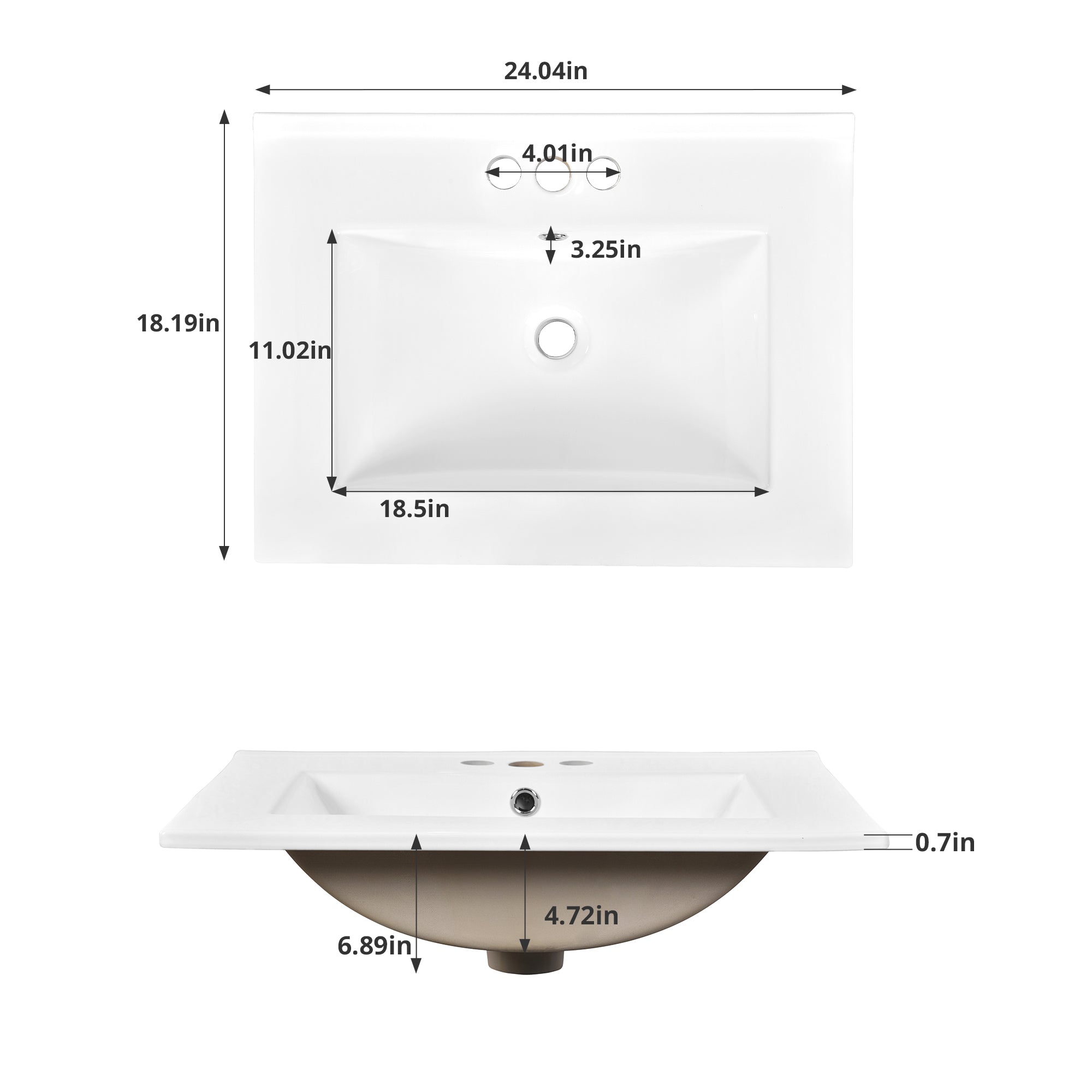 24.04in  
4.01in  
3.25in  
18.19in  
11.02in  
18.5in  
0.7in  
6.89in  
4.72in
