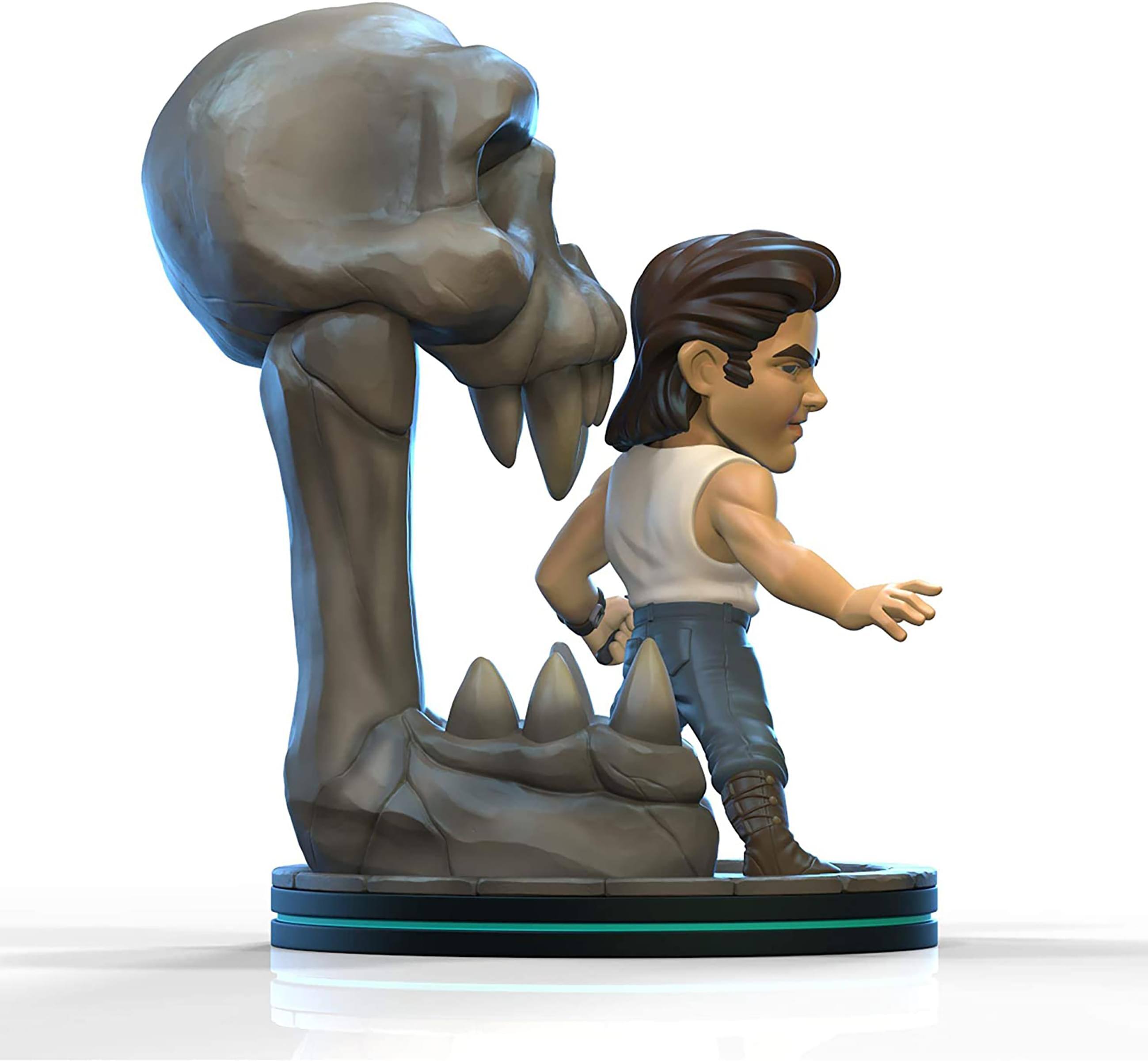 Alt View 1. Quantum Mechanix - Big Trouble in Little China Jack Burton 5-Inch Q-Fig Elite - Grey.