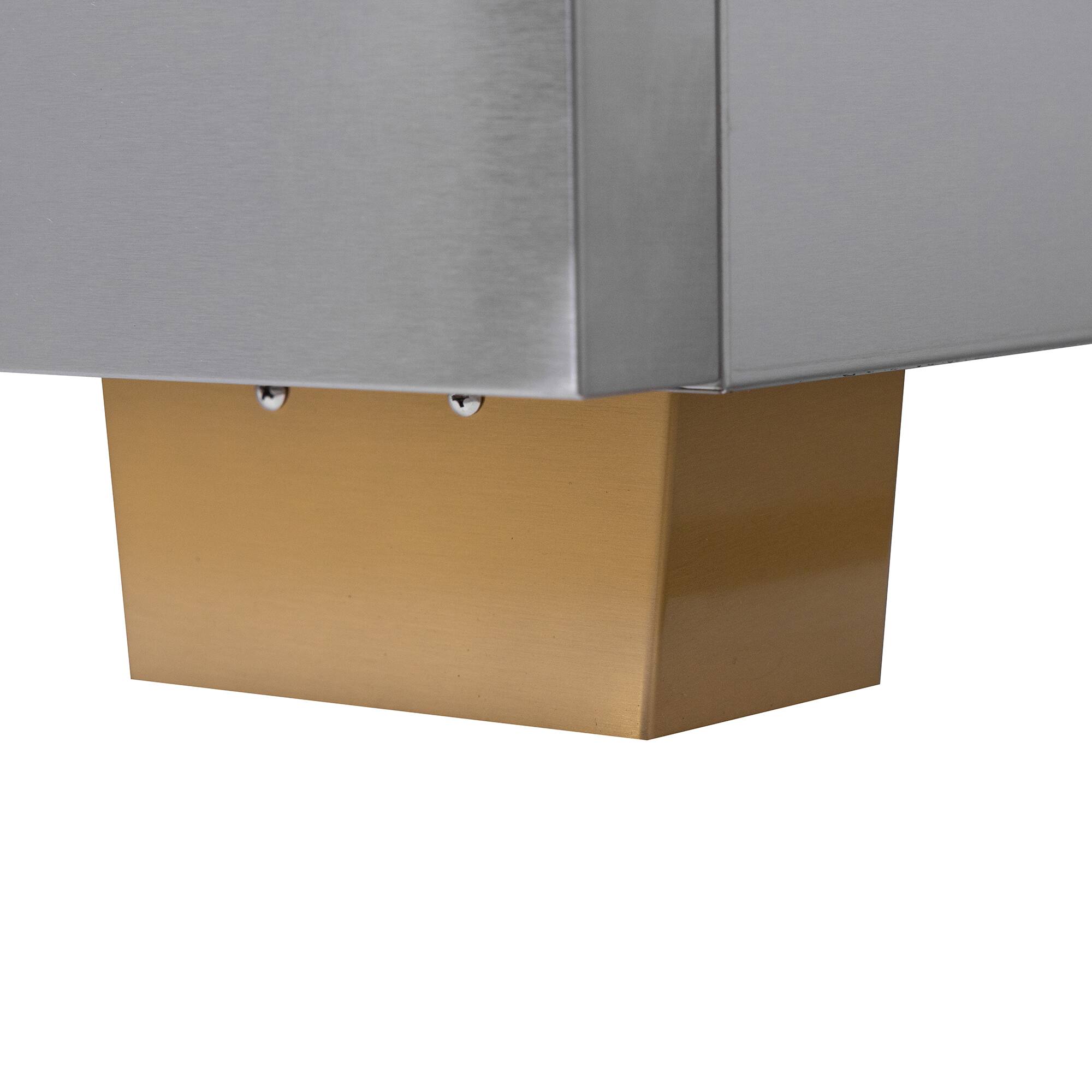 Alt View 8. Kucht - 30 in. 4.2 cu. ft. Dual Fuel Range, 4 Burners, LP, SS w/ Gold Accents, Kucht Horus Thermostat - Stainless Steel & Gold.