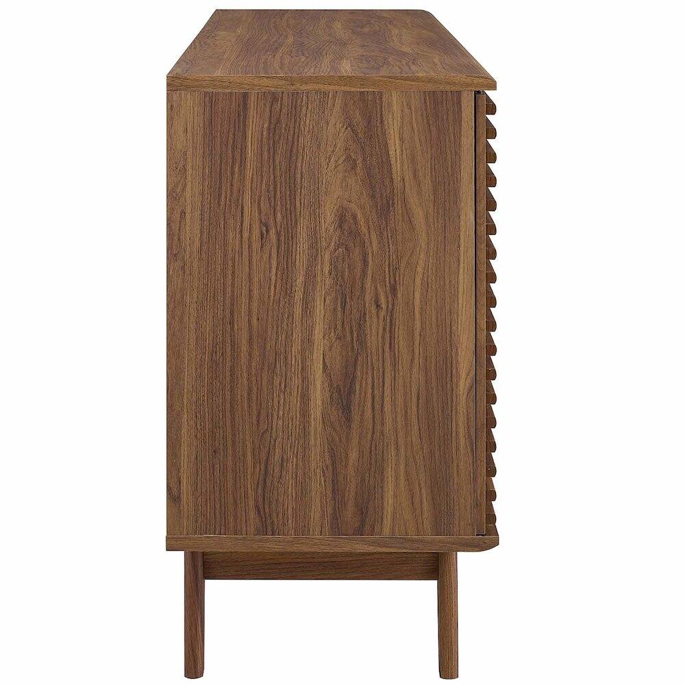 Left. Modway - Render 63" Sideboard Buffet Table or TV Stand - Brown.