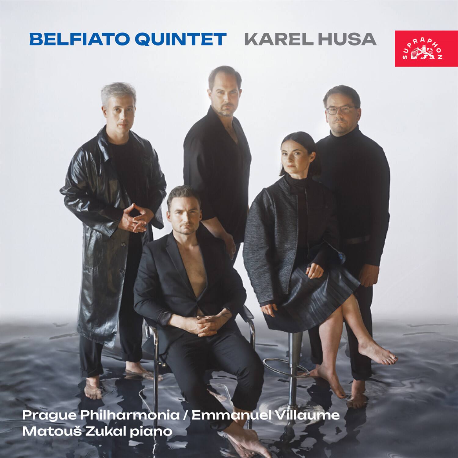 BELFIATO QUINTET  
KAREL HUSA  

Prague Philharmonia / Emmanuel Villaume  
Matouš Zoukal piano