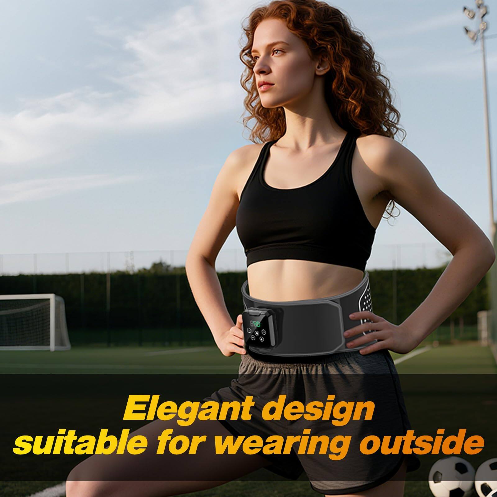 Elegant design suitable for wearing outside