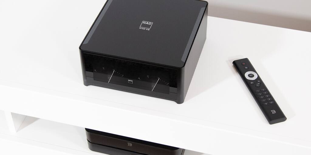 Alt View 11. NAD - M10 V2 100W 4.2Ch BluOS Streaming/Hybrid Digital nCore Amplifier - Black.