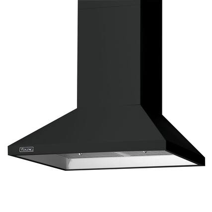 Front. Viking - 36" Viking 3-Series Chimney Wall Hood - Antique Bronze.