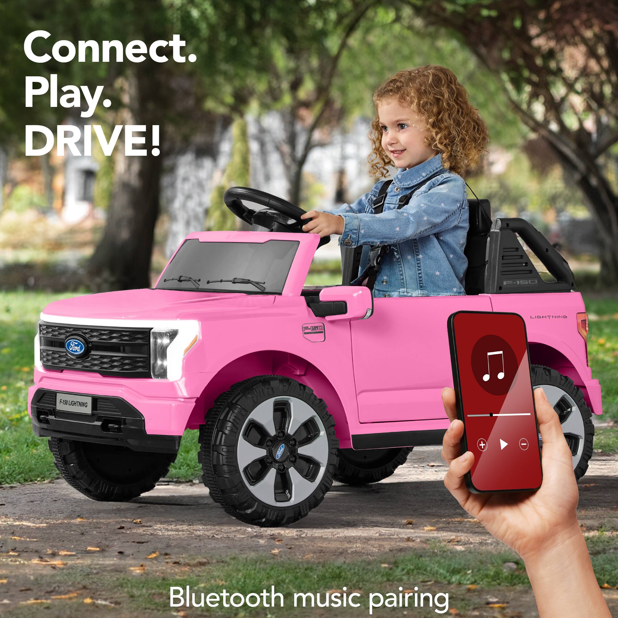 Connect. Play. DRIVE!  
Bluetooth music pairing