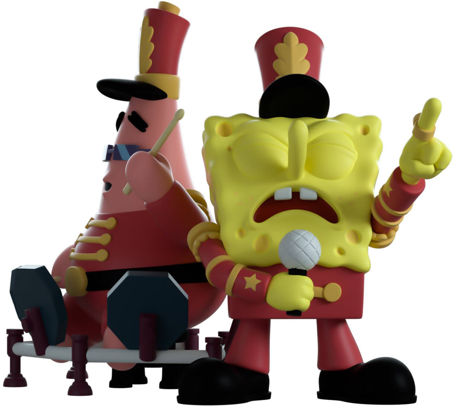 Alt View 3. Youtooz - Youtooz - SpongeBob Squarepants - SpongeBob & Patrick Band Geeks #19   - COLLECTIBLES - Multicolor.