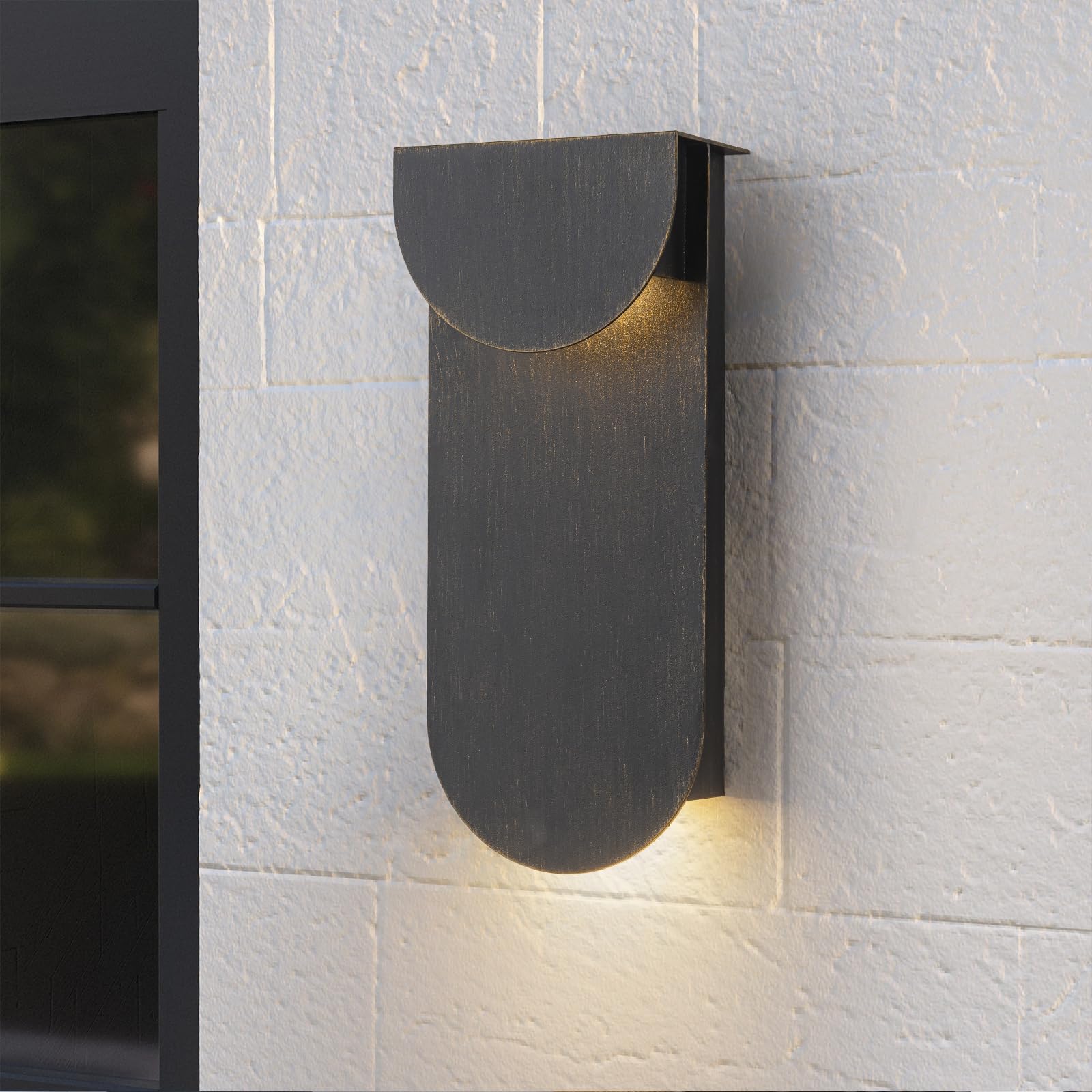 Reds Spade Modern Outdoor Wall Light Up And Down Lights 10 Exterior ...