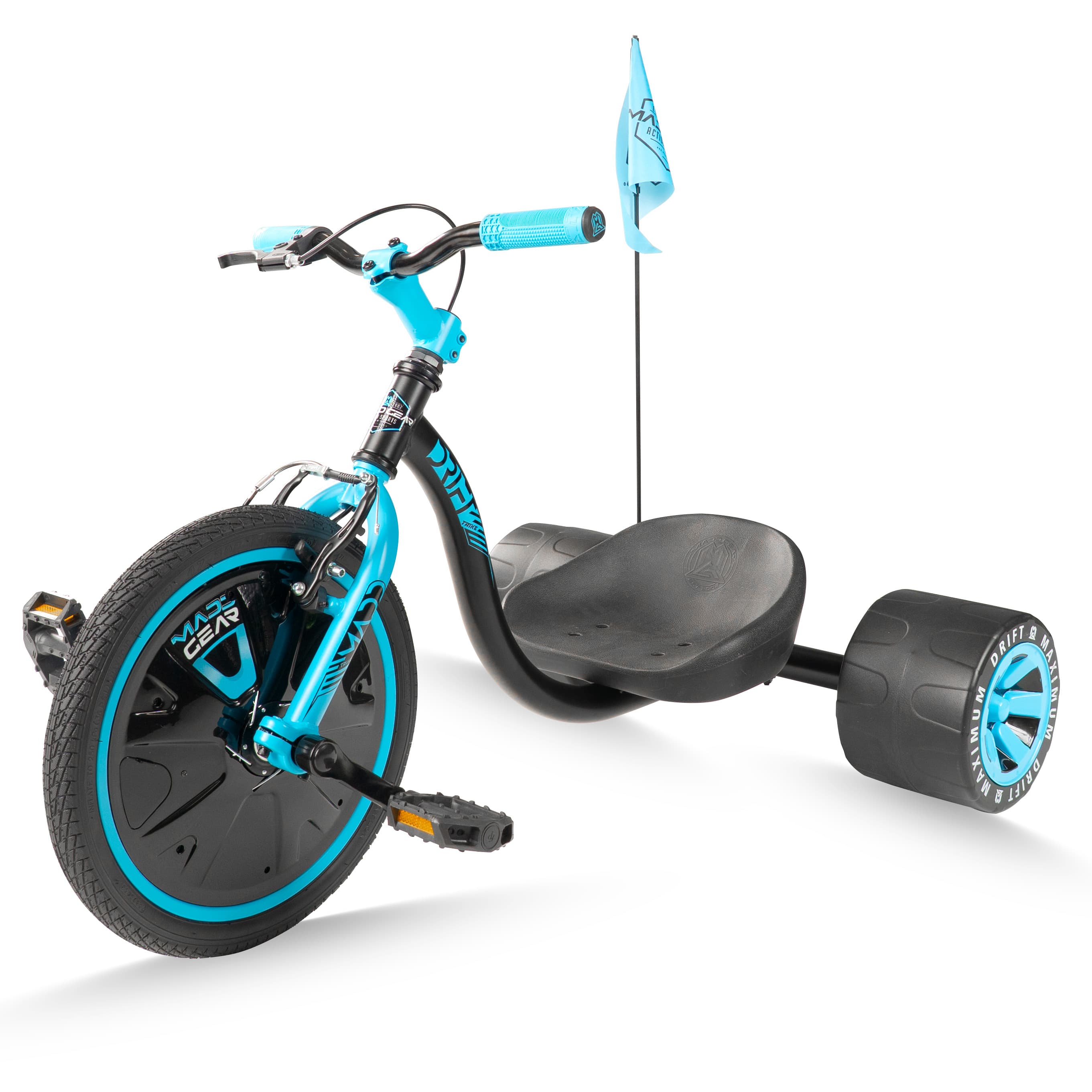 Drift Trike for Kids Ages 5+ – Big Wheel Ride On with Adjustable
