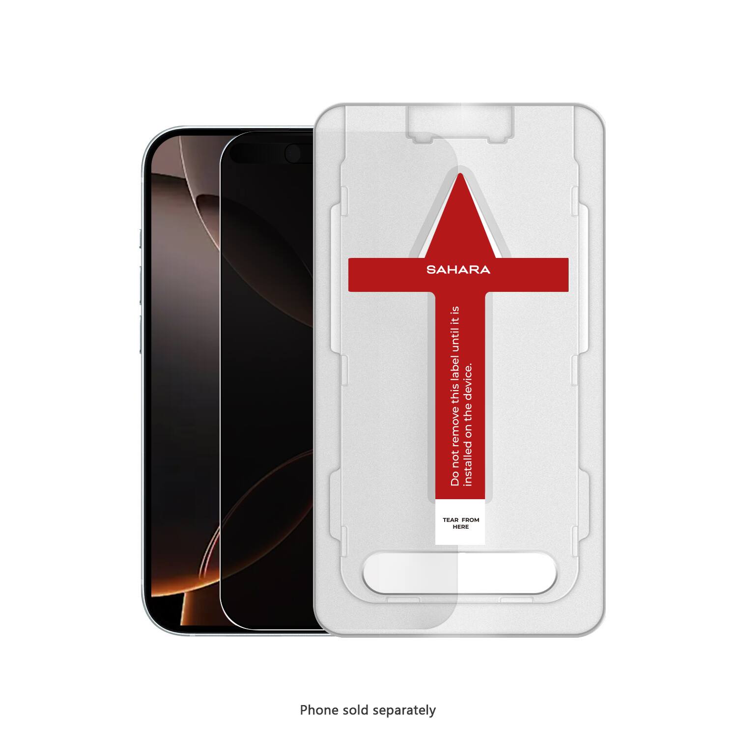 SAHARA  
Do not remove this label until the device is installed on the phone.  
TEAR FROM HERE  

Phone sold separately