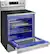 Alt View 8. LG - 6.3 Cu. Ft. Freestanding Electric True Convection Smart Range with Air Fry and UltraHeat Element - PrintProof Stainless Steel.