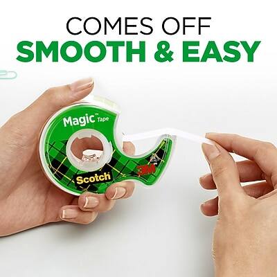 COMES OFF SMOOTH & EASY

Magic Tape
Scotch 3M