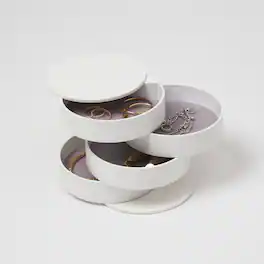 Yamazaki Home - Stacked Jewelry Organizer - White