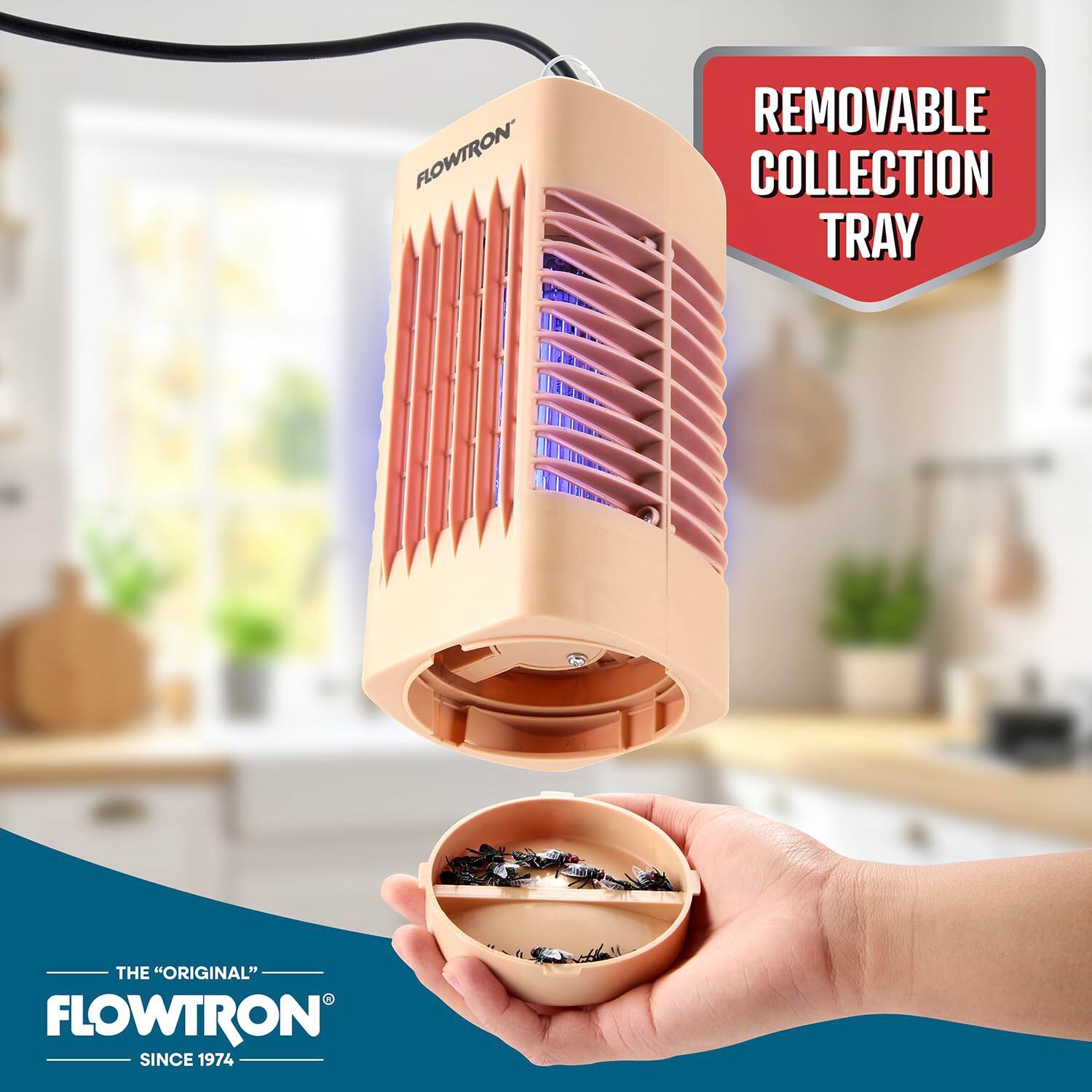 FLOWIRON REMOVABLE COLLECTION TRAY  
THE "ORIGINAL" FLOWTRON SINCE 1974