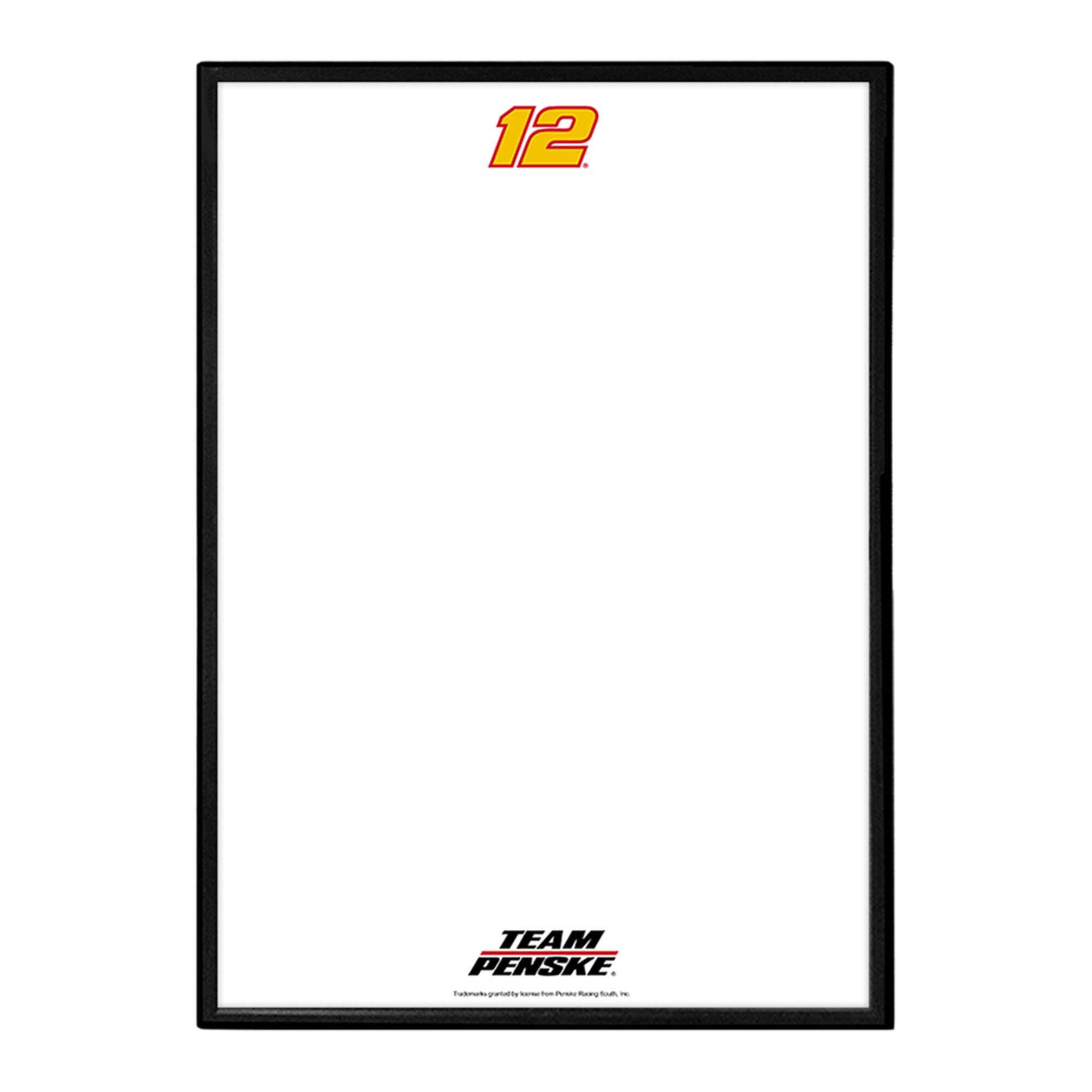 Ryan Blaney 19" x 27" Framed Dry Erase Board