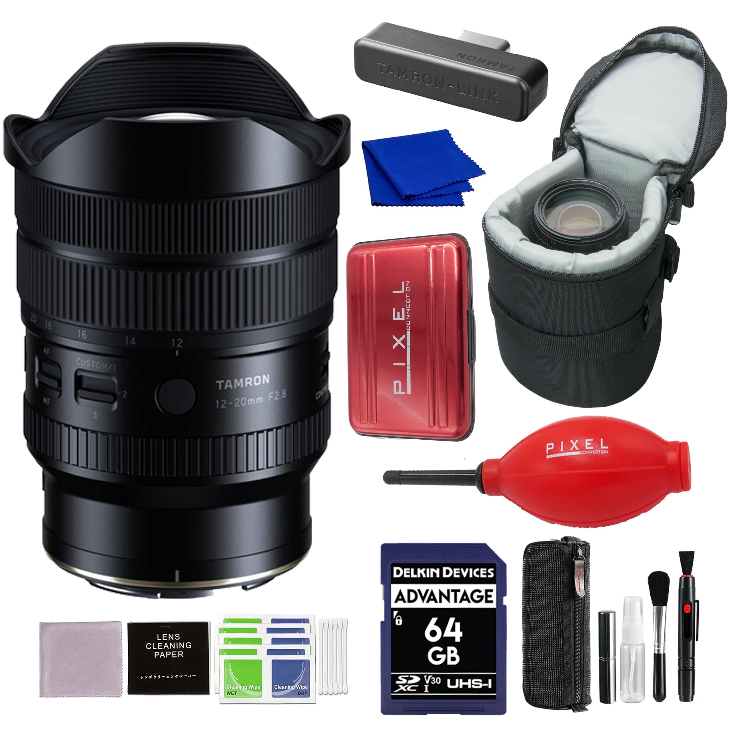 TAMRON TAMBON-LINK a 18 16 14 CUSTOM/ 2 3 12 - TAMRON 12-20mm F2.8 NOUSSNNBS PIXEL X PIXEL cnEotom LENS CLEANING PAPER  ed Wpr Oe Vripe  DELKIN DEVICES ADVANTAGE 64 GB SP V30 UHS-I XC I