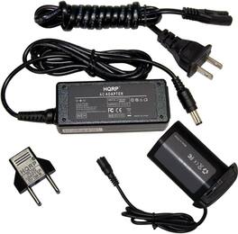 HQRP - AC Adapter Kit for Canon ACK-E4 ACKE4 EOS-1D Mark III, EOS-1Ds Mark III, EOS-1D X, EOS-1D C, EOS-1D Mark IV Camera