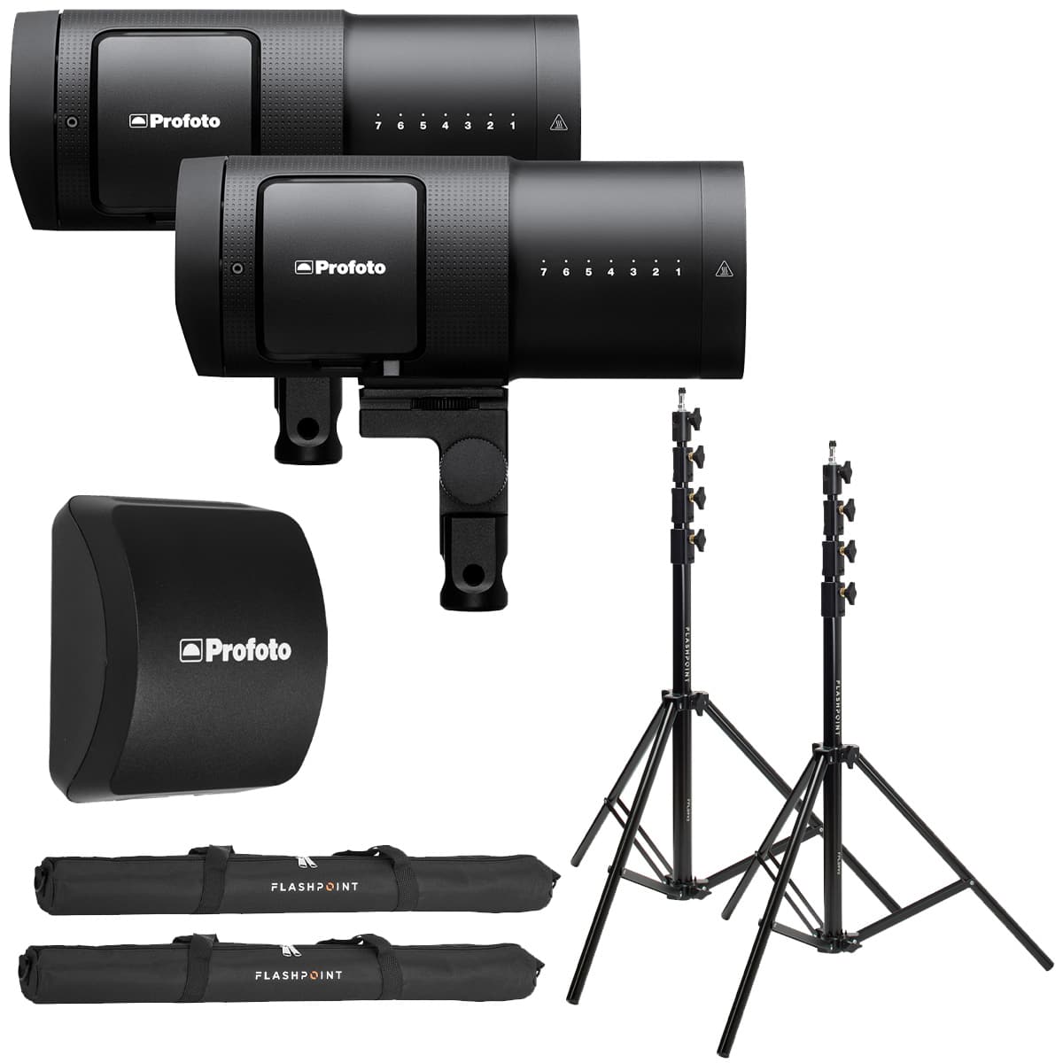 Profoto - B30 500W Off Camera Flash Head Duo Kit, Bundle with Extra Li-Ion Battery, 2x 9.5' Air-Cushioned Light Stand price history on PriceWatchPro