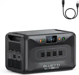 BLUETTI - 3840W Continuous/7680W Peak Output 2764Wh Portable Power Station, Push Button Start Battery Generator for Home Backup (2764 Wh Capacity)