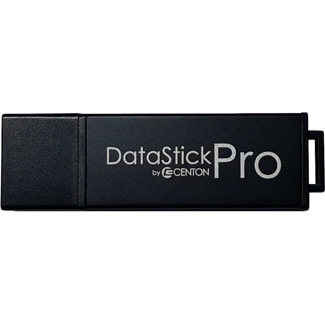 Centon - 64GB DataStick Pro USB 3.0 Flash Drive - 64 GB - USB 3.0 - Black