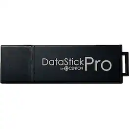 Centon - 64GB DataStick Pro USB 3.0 Flash Drive - 64 GB - USB 3.0 - Black