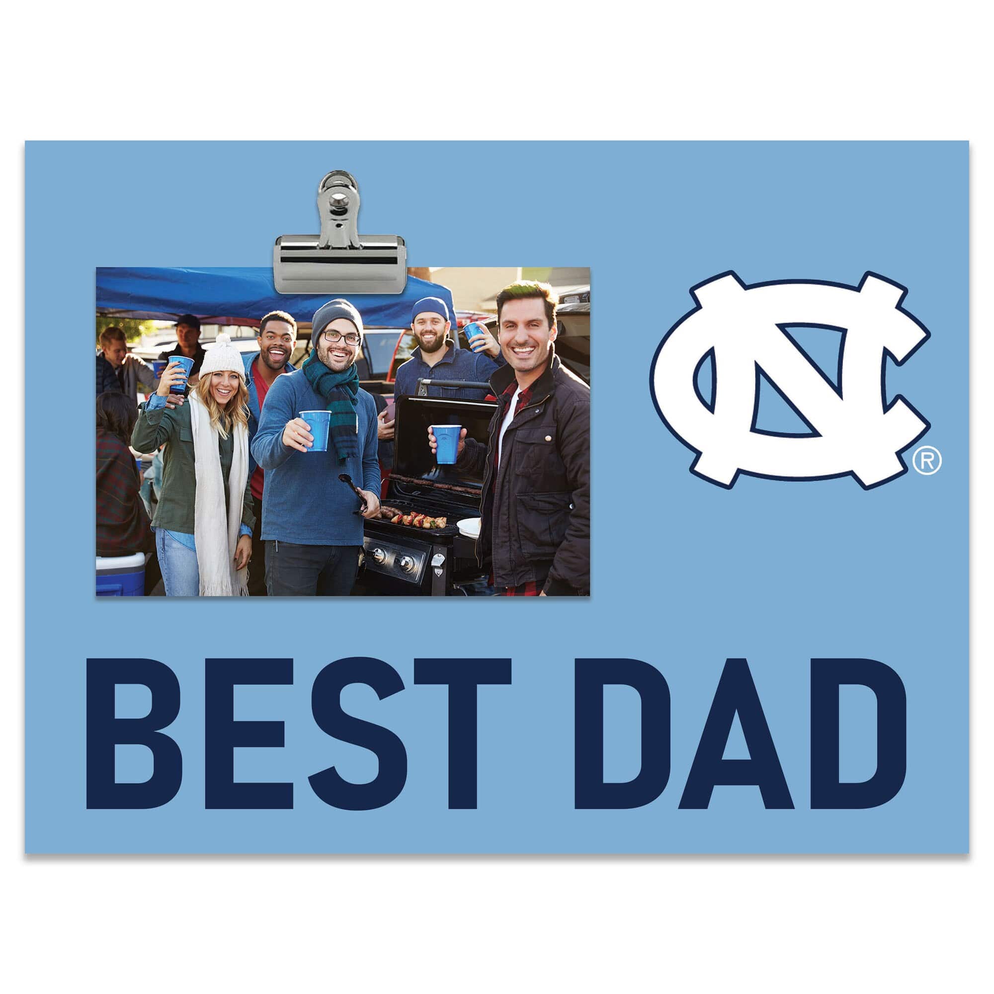 "Fan Creations - North Carolina Tar Heels 8"" x 10.5"" Briteline Best Dad Clip Frame - Multicolor" price history on PriceWatchPro