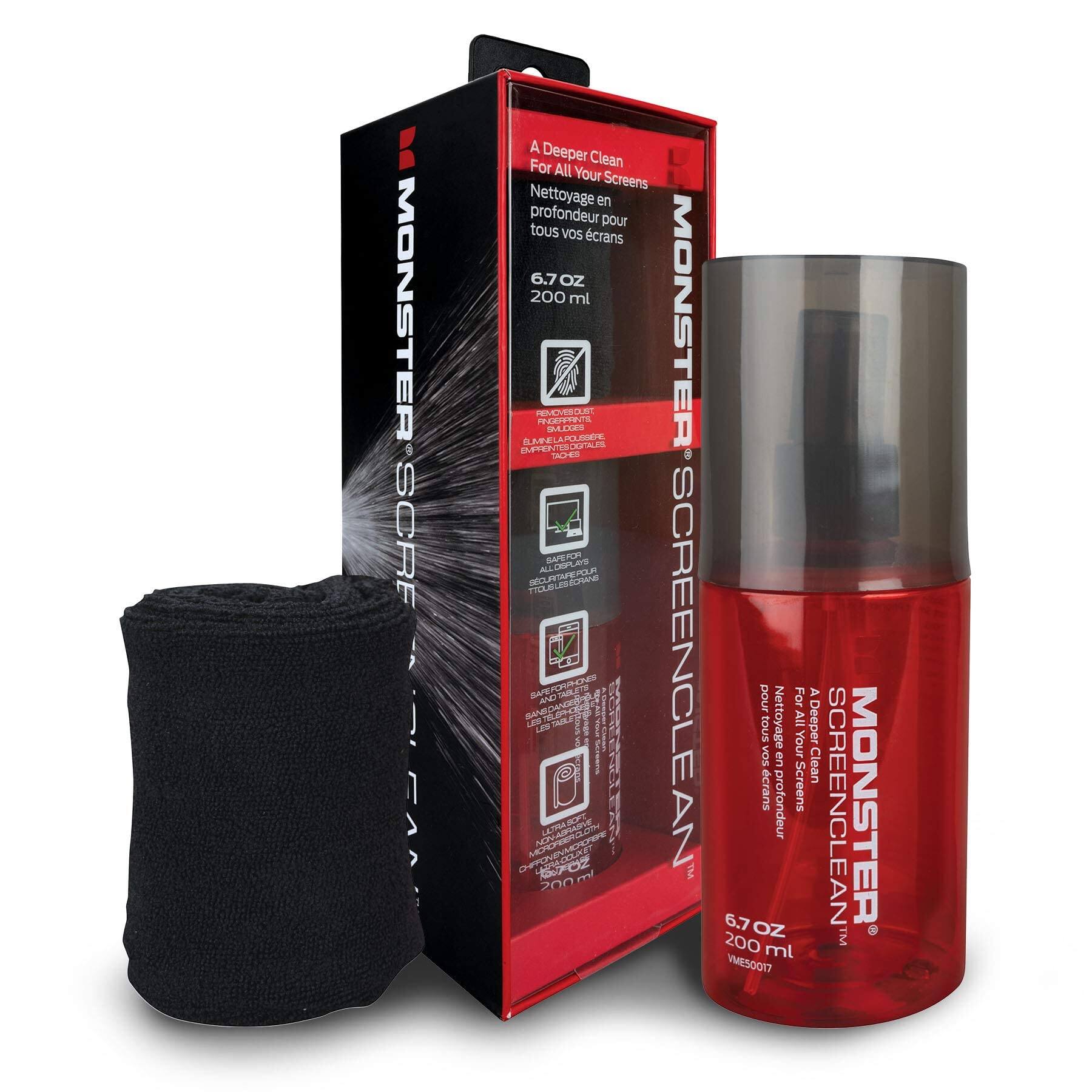 MONSTER SCREENCLEAN
A Deeper Clean For All Your Screens
Nettoyage en profondeur pour tous vos écrans
6.7 OZ 200 ml
MONSTER SCREENCLEAN
A Deeper Clean For All Your Screens
Nettoyage en profondeur pour tous vos écrans
6.7 OZ 200 ml
VMES0017