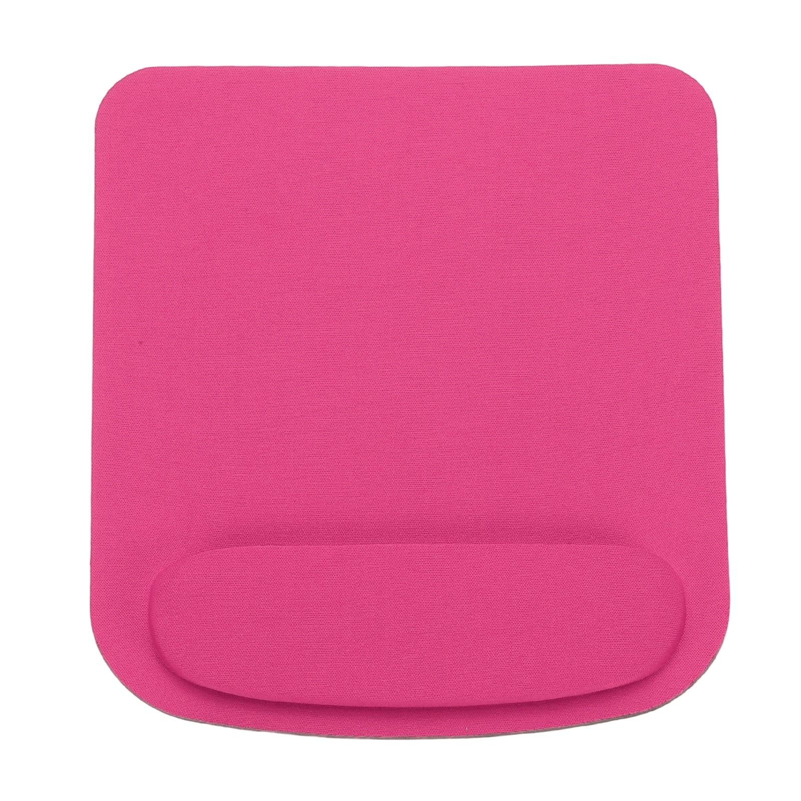 Unique Bargains - Ergonomic Gel Mouse Pad with Wrist Rest Support Memory Foam Mat Non-Slip Base for Office Computers Laptop Keyboard - Rose Red