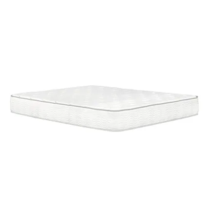 Front. Glintex - King 9 Inch Pocket Coil Spring Mattress in a Box, Medium Firm Support, Pressure Relief, Low Motion Transfer - White.