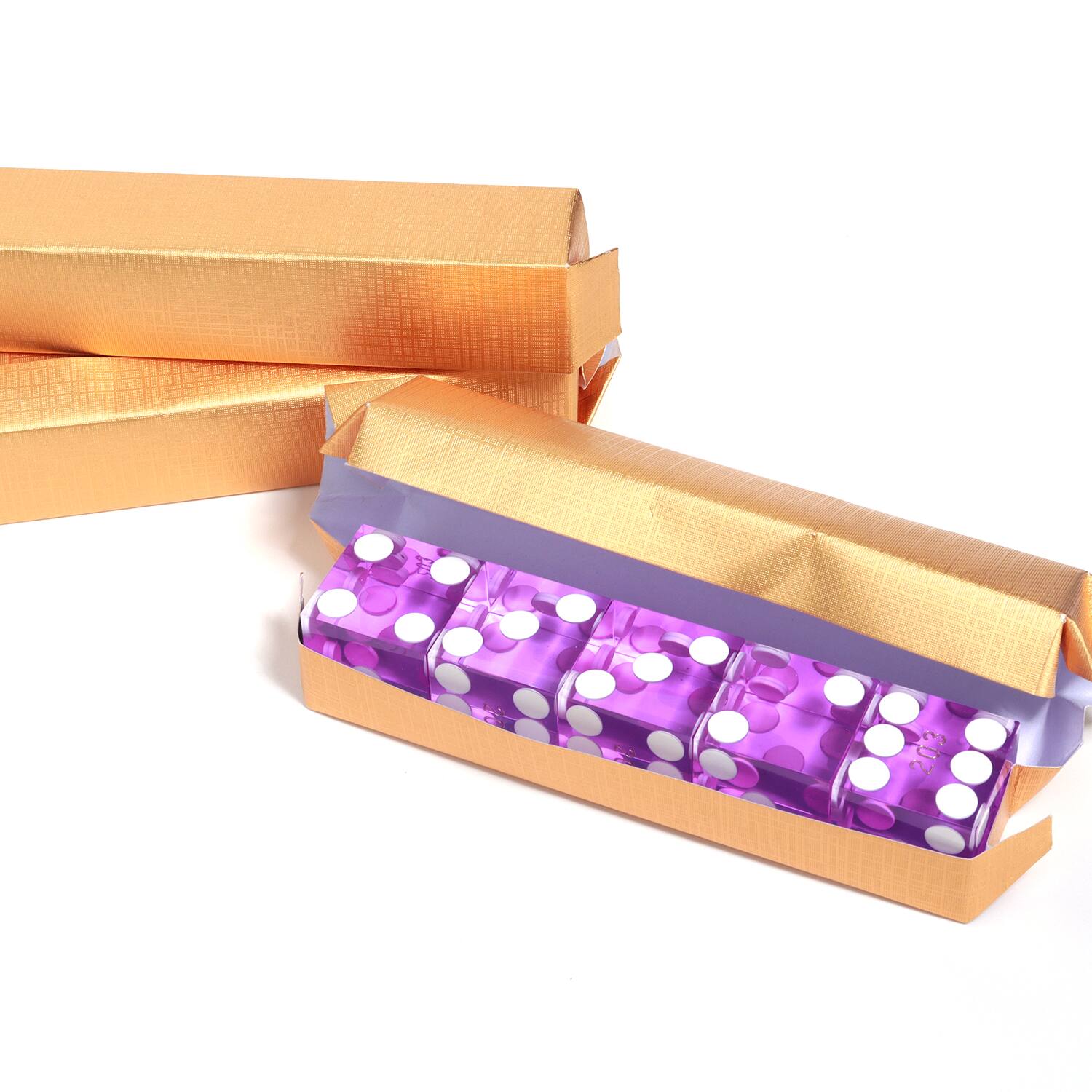 Back. GSE Games & Sports Expert - 19mm Vegas Casino Style Craps Dice Set of 25 with Razor Sharp Edges(Purple).