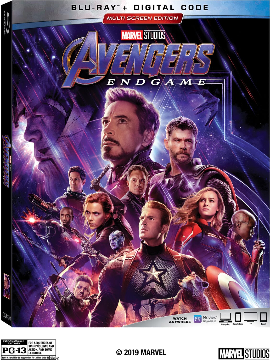 Front. Avengers: Endgame   - BLU-RAY.