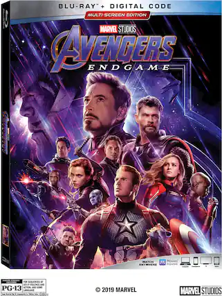 Front. Avengers: Endgame - BLU-RAY.