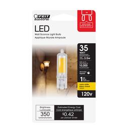 FEIT ELECTRIC - Feit T4 G9 LED Bulb Bright White 35 Watt Equivalence 1 pk