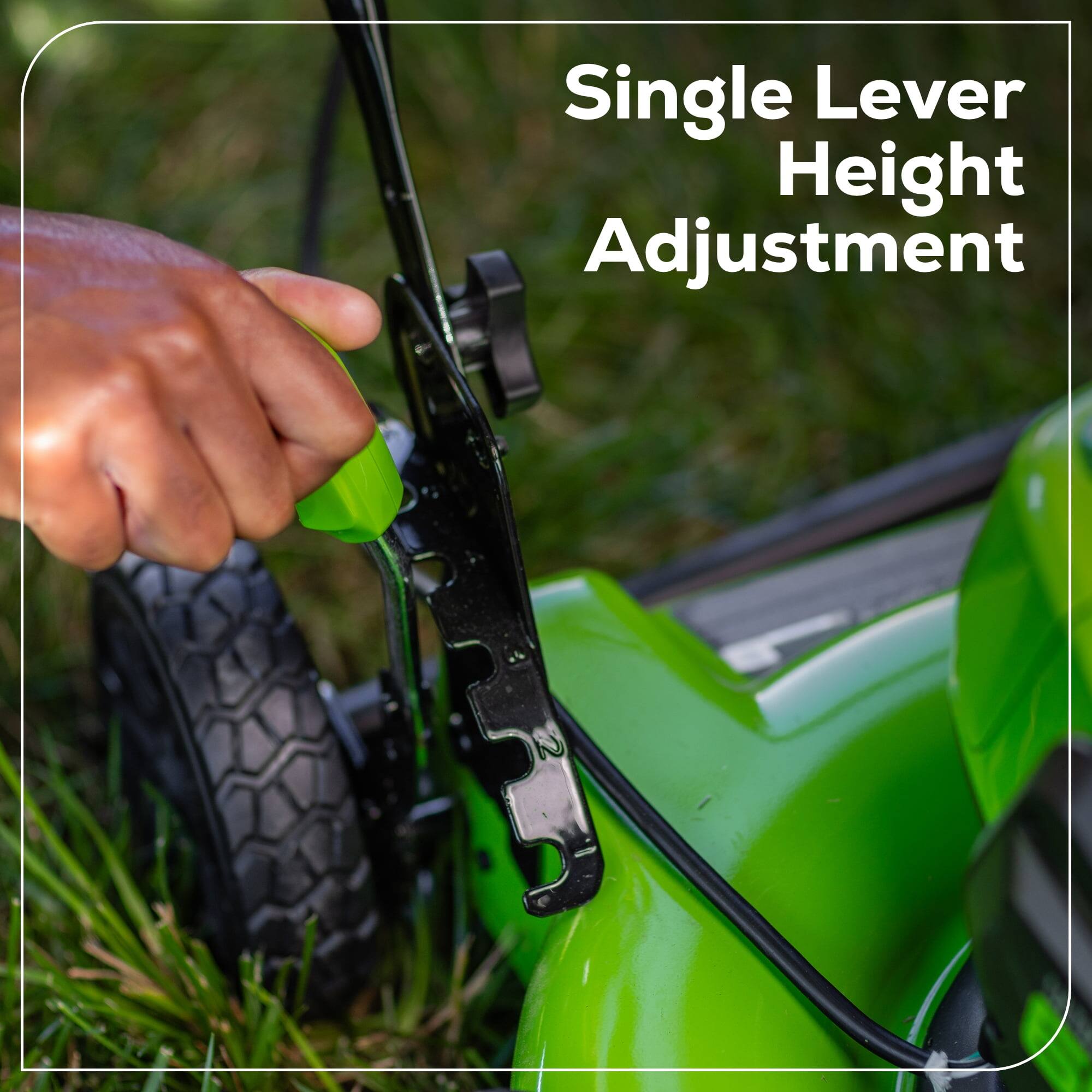 Single Lever Height Adjustment