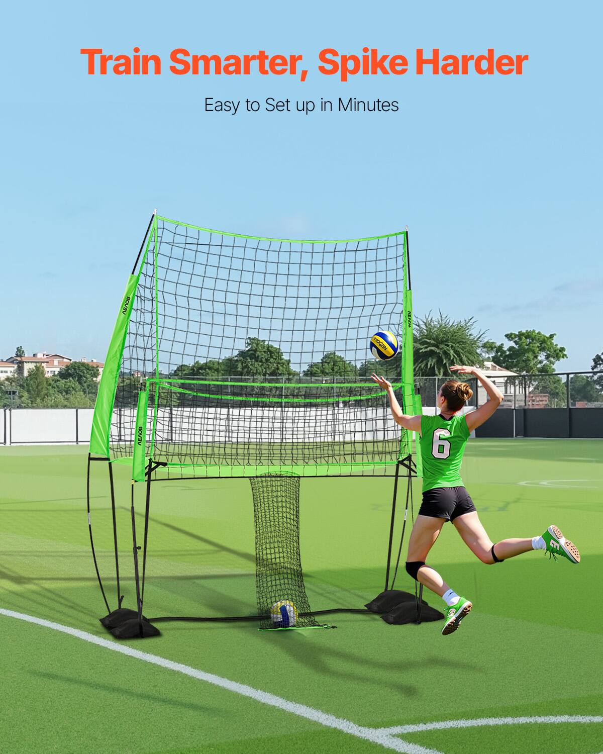 Train Smarter, Spike Harder  
Easy to Set up in Minutes