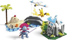 Pokémon - Pokemon Mega Construx 398 Piece Building Set | Tropical Frost Showdown - Blue