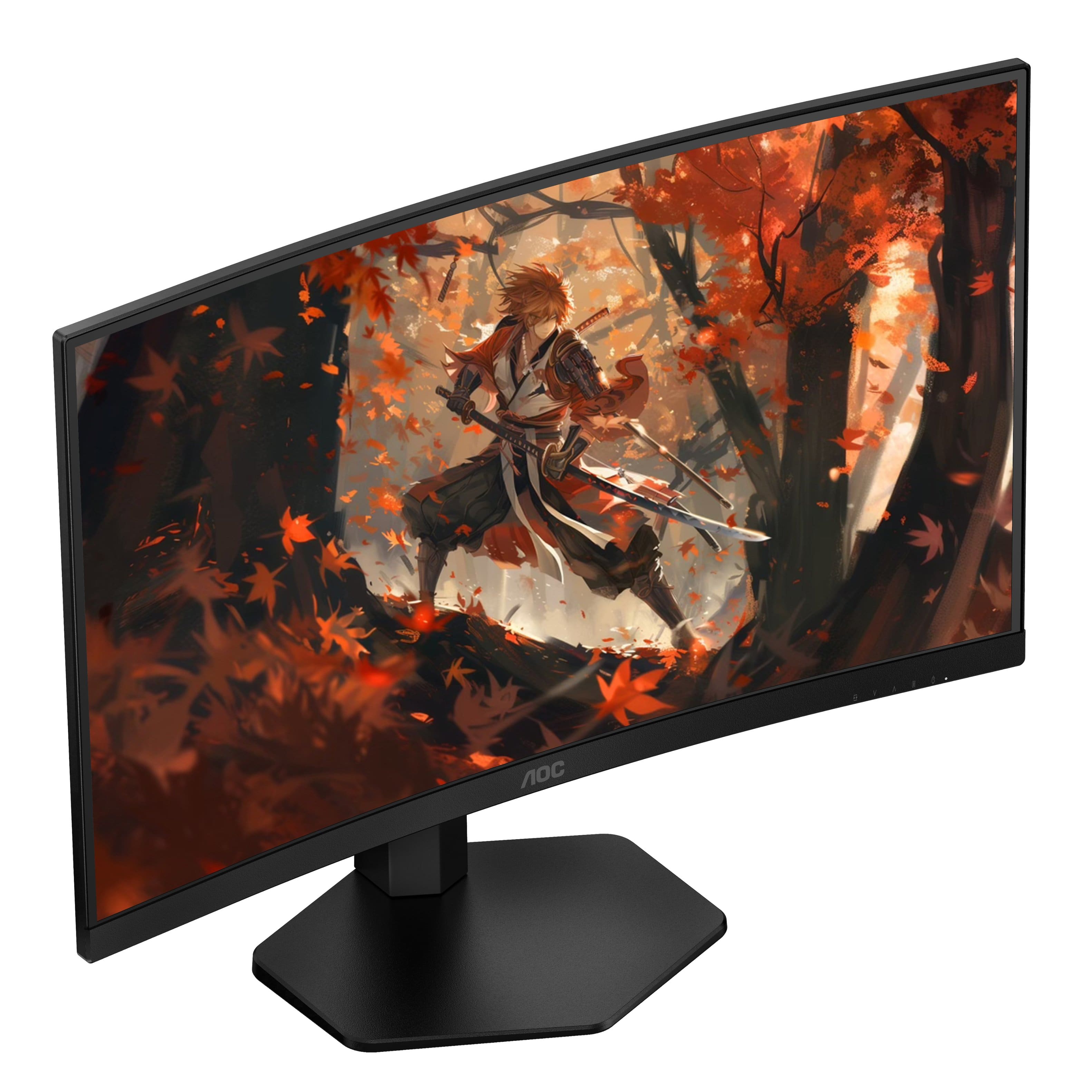 Alt View 14. AOC - C27G4X 27" VA Curved Gaming Monitor, FHD (1920x1080), 180Hz, 0.5ms, Freesync, HDR10 - Black.