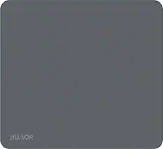 Front. Allsop - Accutrack Slimline Non-Skid Mouse Pads, Graphite - Gray/Silver.