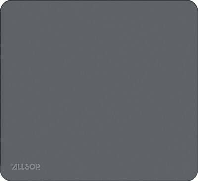 Allsop - Accutrack Slimline Non-Skid Mouse Pads, Graphite (ASP30201) - Gray/Silver
