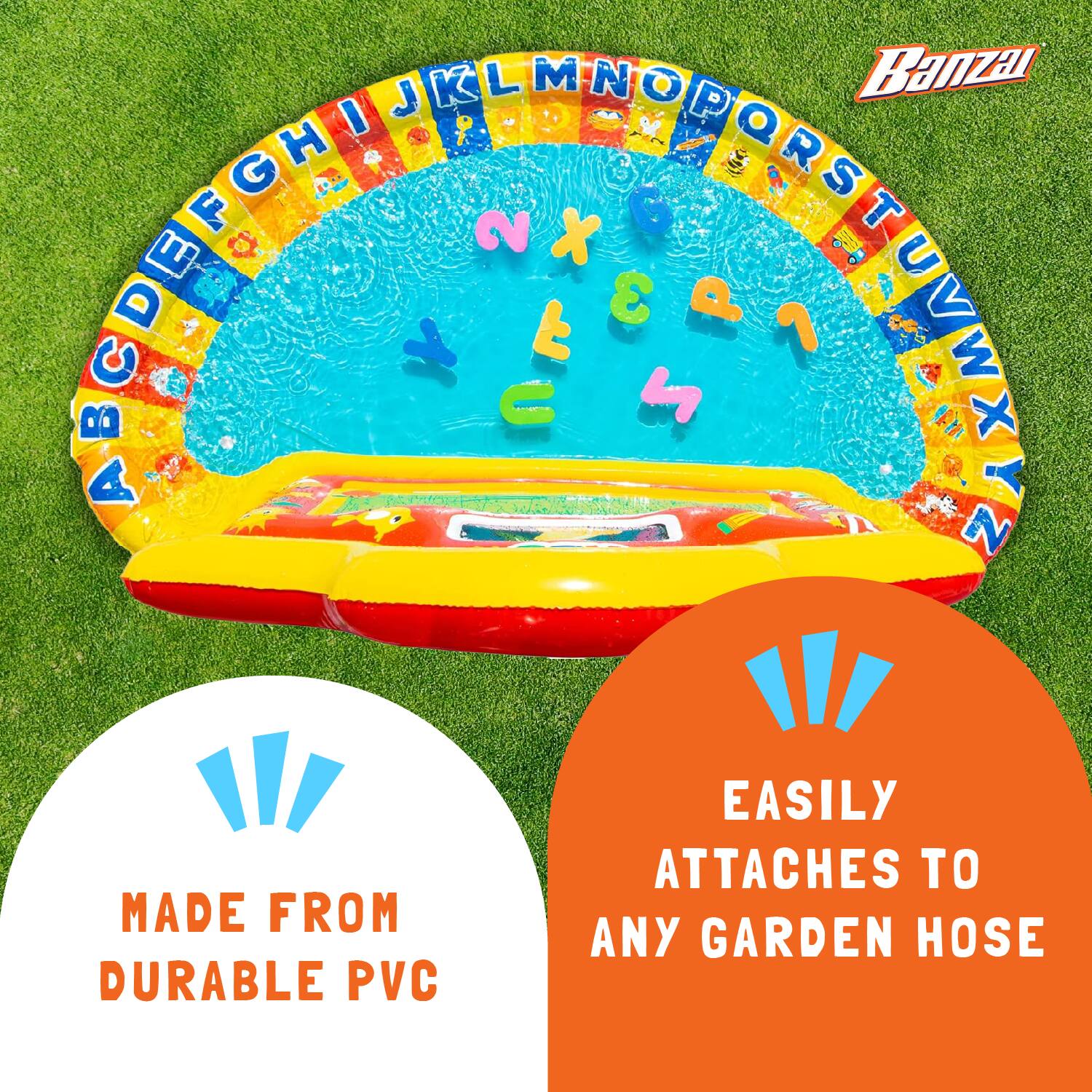 Banzal 2 x AECDETONI E SAAB 5 D Xa U 3 P 7 W B x A T N EASILY ATTACHES TO ANY GARDEN HOSE DURABLE PVC