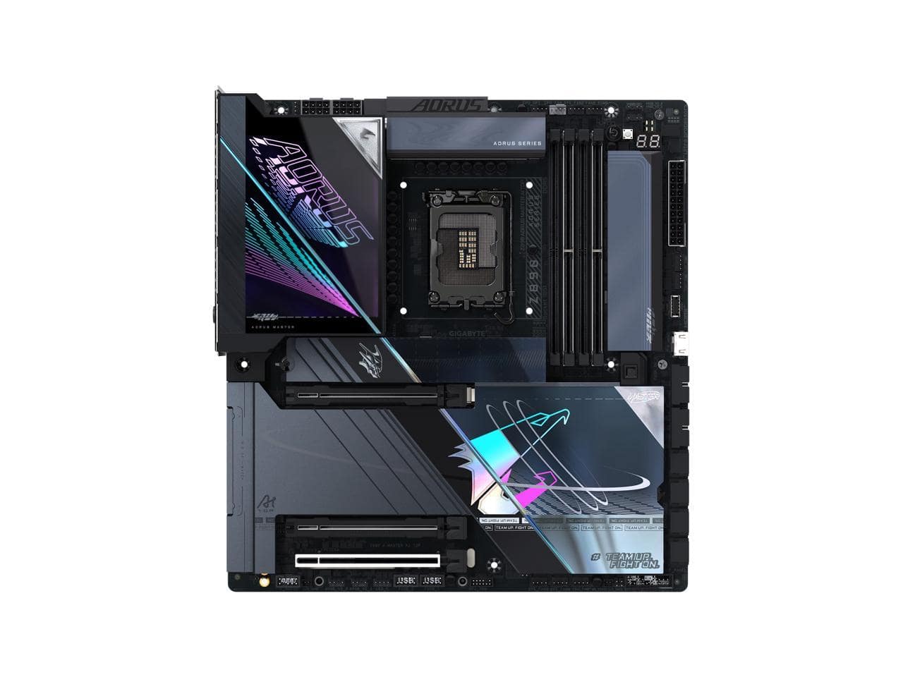 GIGABYTE - Ultra Durable Z890 AORUS MASTER AI TOP Gaming Desktop Motherboard