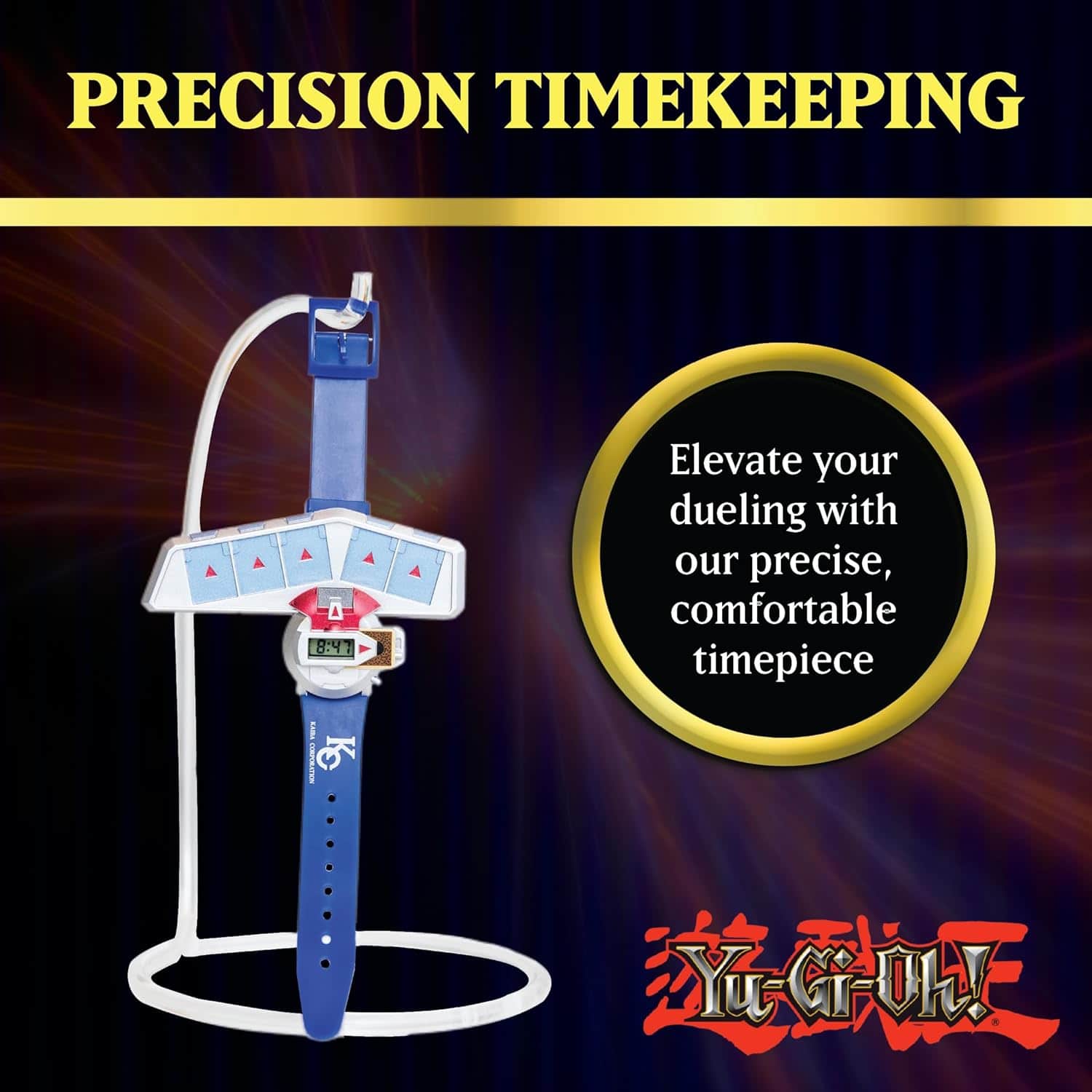 UCC Distributing Yu Gi Oh! Duel Disk Wrist Watch Blue 27442878