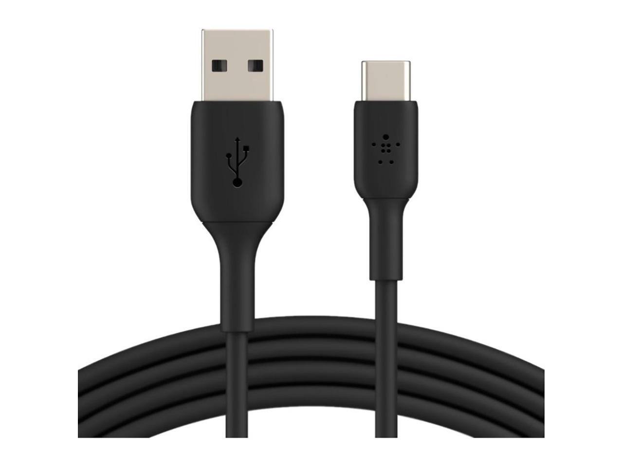 Alt View 10. Belkin - Belkin Boost Charge USB-C to USB Cable, 9.8ft Black, for Note10, S10, Pixel 4, iPad Pro, Switch.