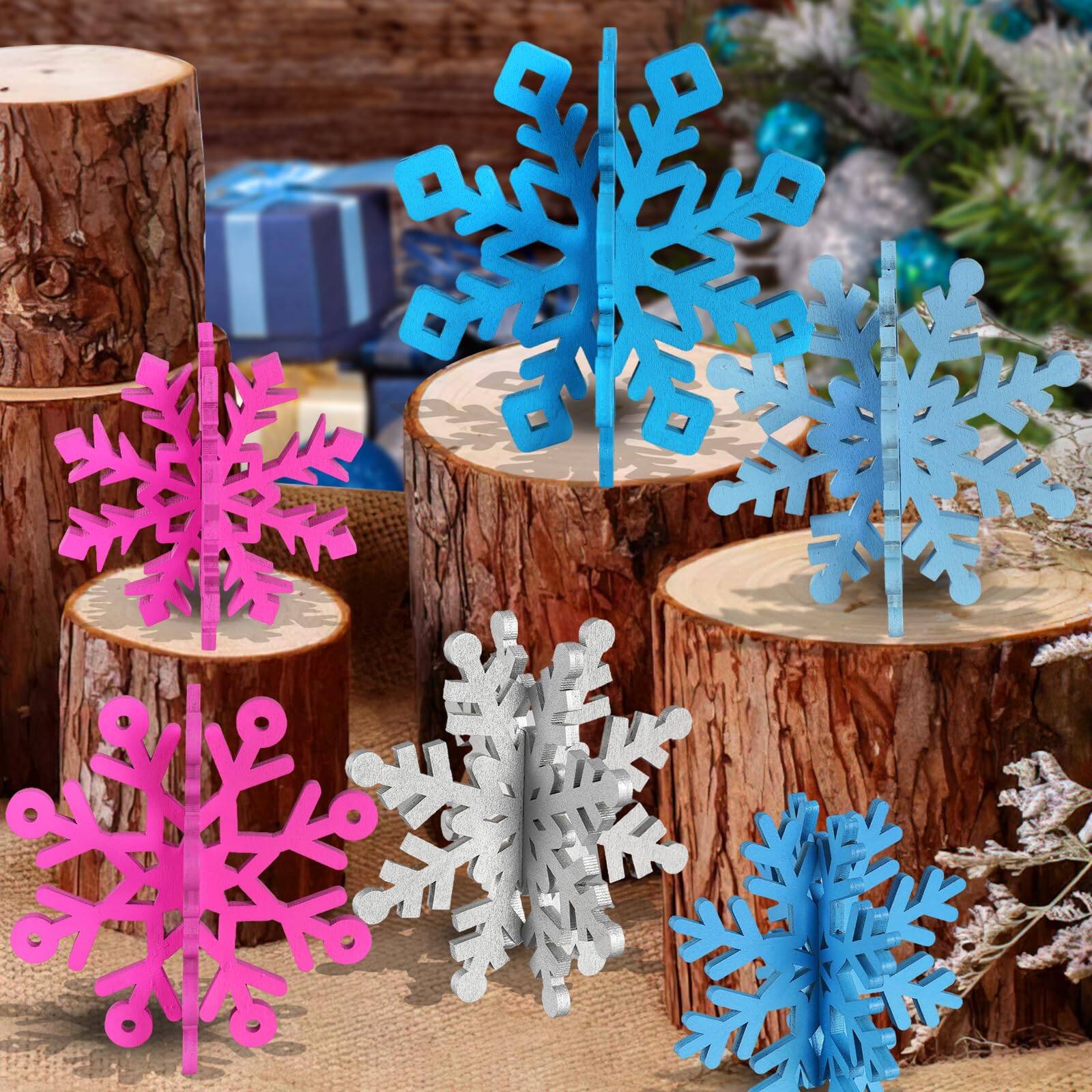 Blue Purple Silver-12 set