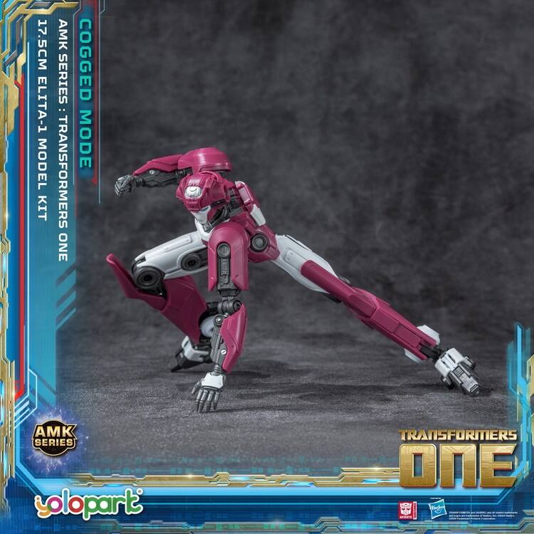 17.5CM ELITA-1 MODEL KIT  
AMK SERIES: TRANSFORMERS ONE  
COGGED MODE  
AMK SERIES  
yolopart