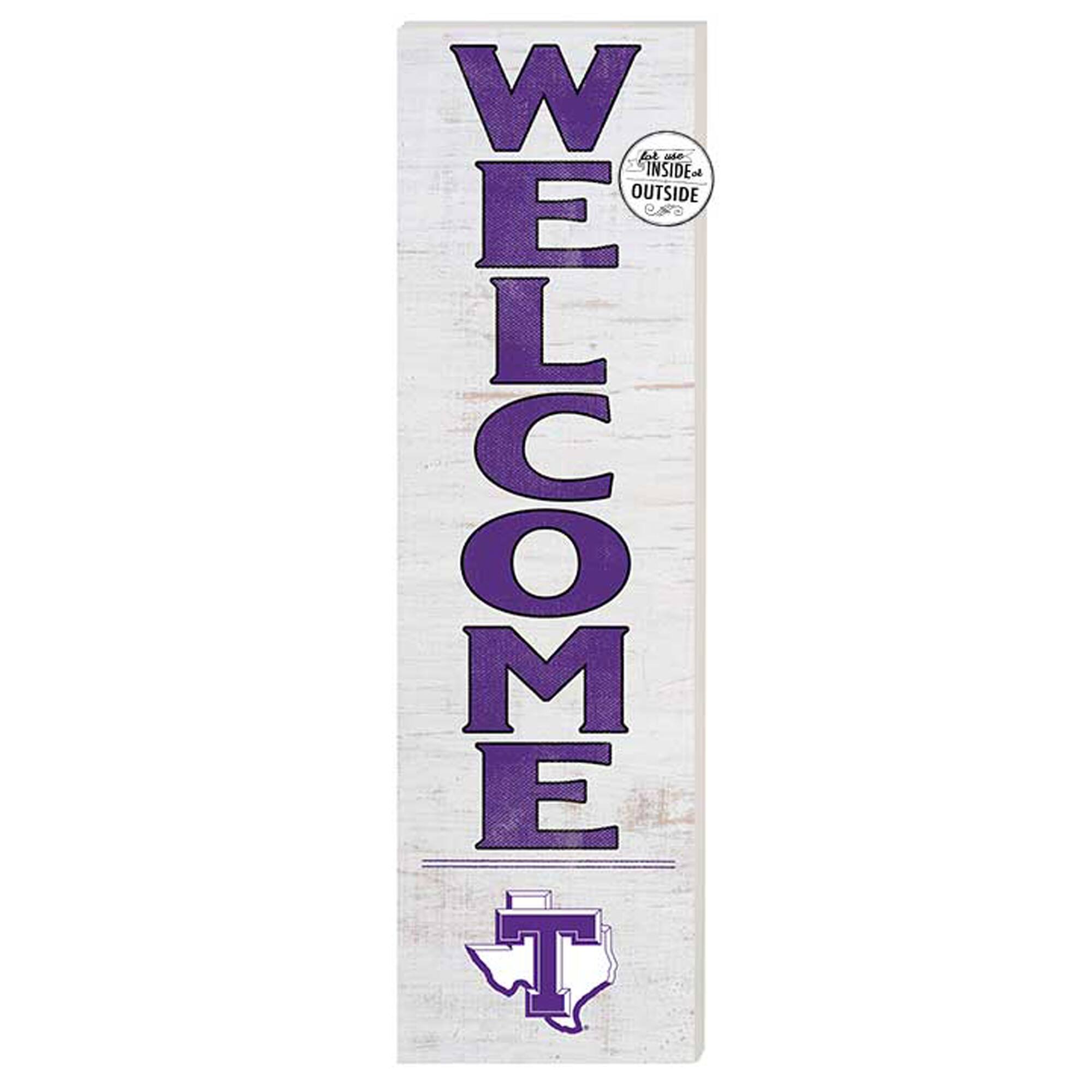Tarleton State Texans 10'' x 35'' Indoor/Outdoor Welcome Sign