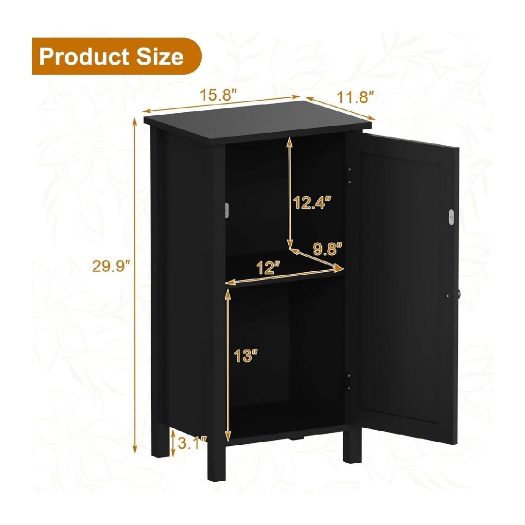 Product Size  
15.8" x 11.8" x 29.9"  
12.4" x 9.8" x 13"  
3.1"